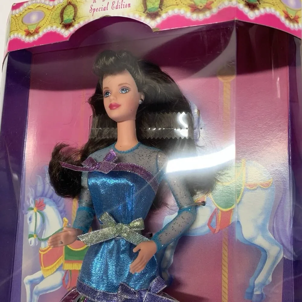 VTG 1997 Barbie Starlight Carousel Special Edition NRFB Mattel